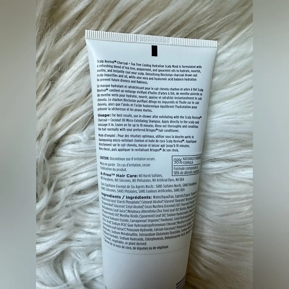 SEALED Briogeo Scalp Revival mask